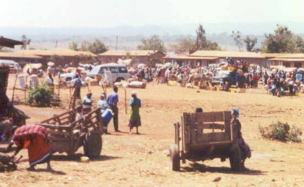 Un marché en Tanzanie